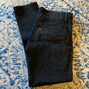 Levi’s straight leg Black Jeans